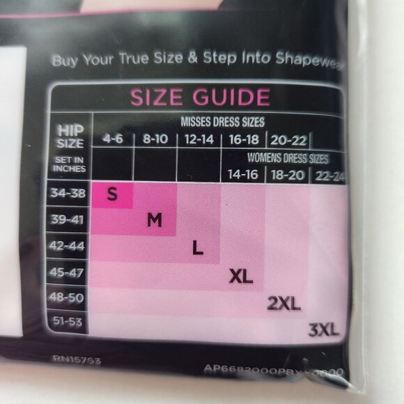 Maidenform Flexees Cool Comfort Womens Thong Shapewear 3XL Firm Control NUDE - Picture 5 of 7